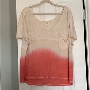 Free People Tye Dye Tee